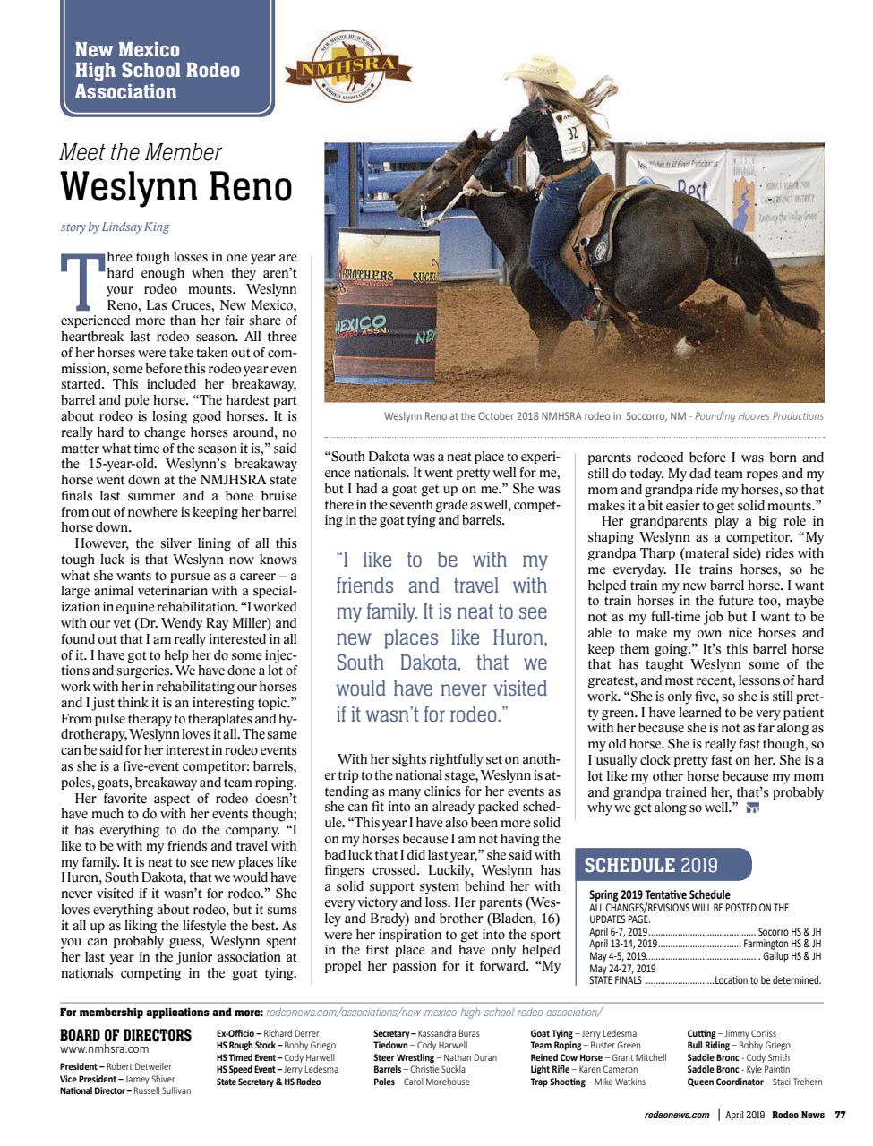 Rodeo Life Preview Pages