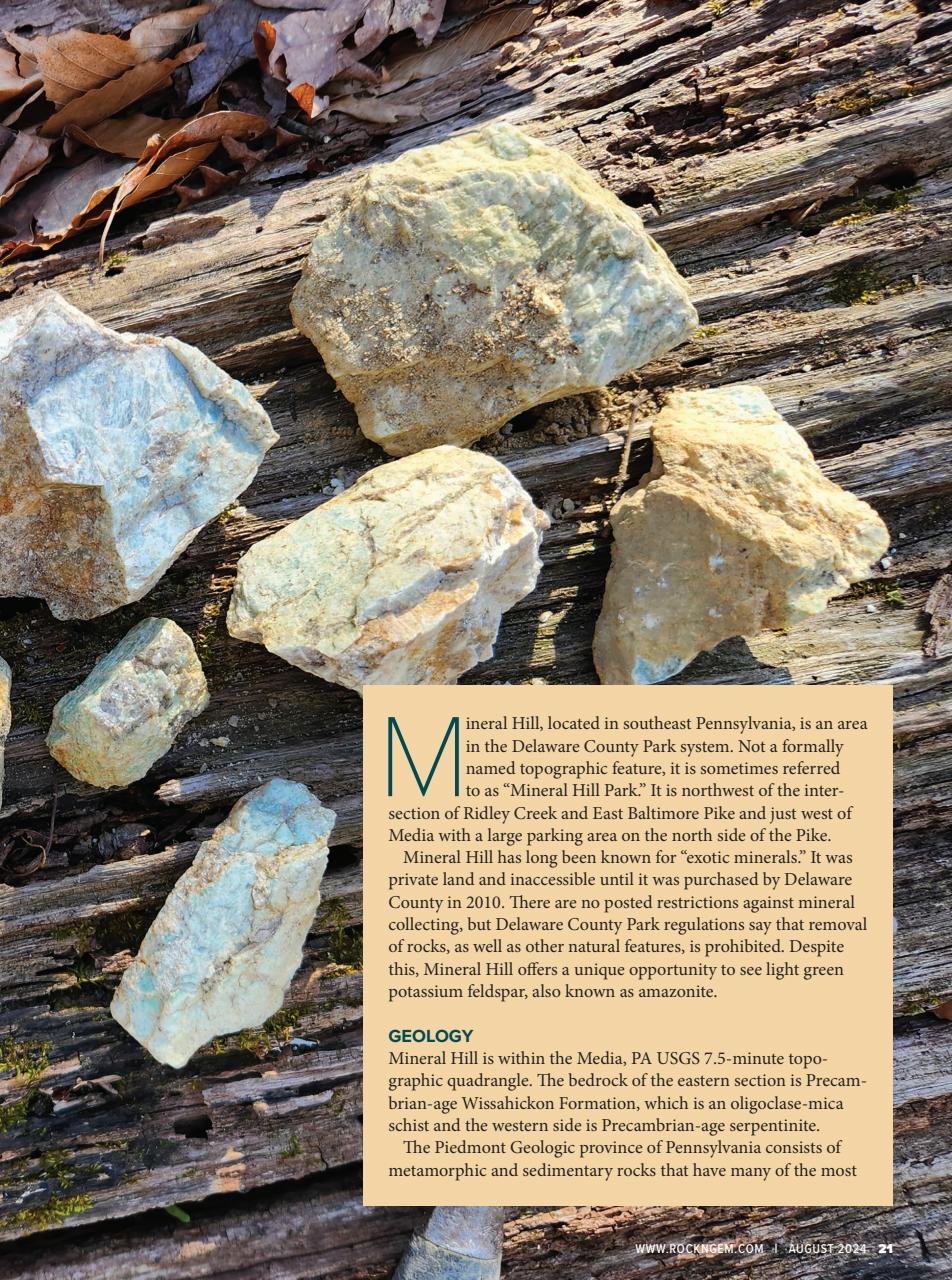 Rock&Gem Magazine Preview Pages