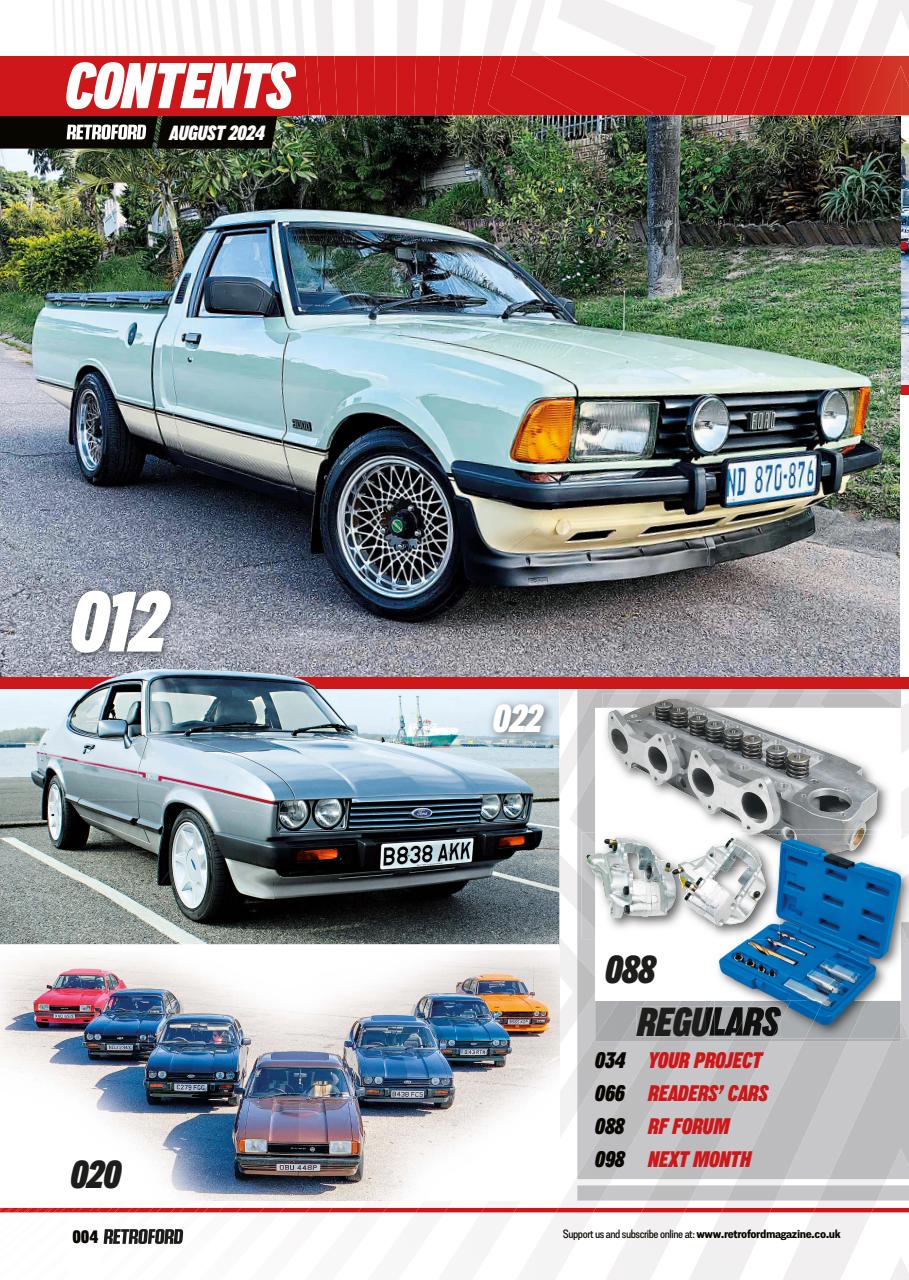 Retro Ford Preview Pages