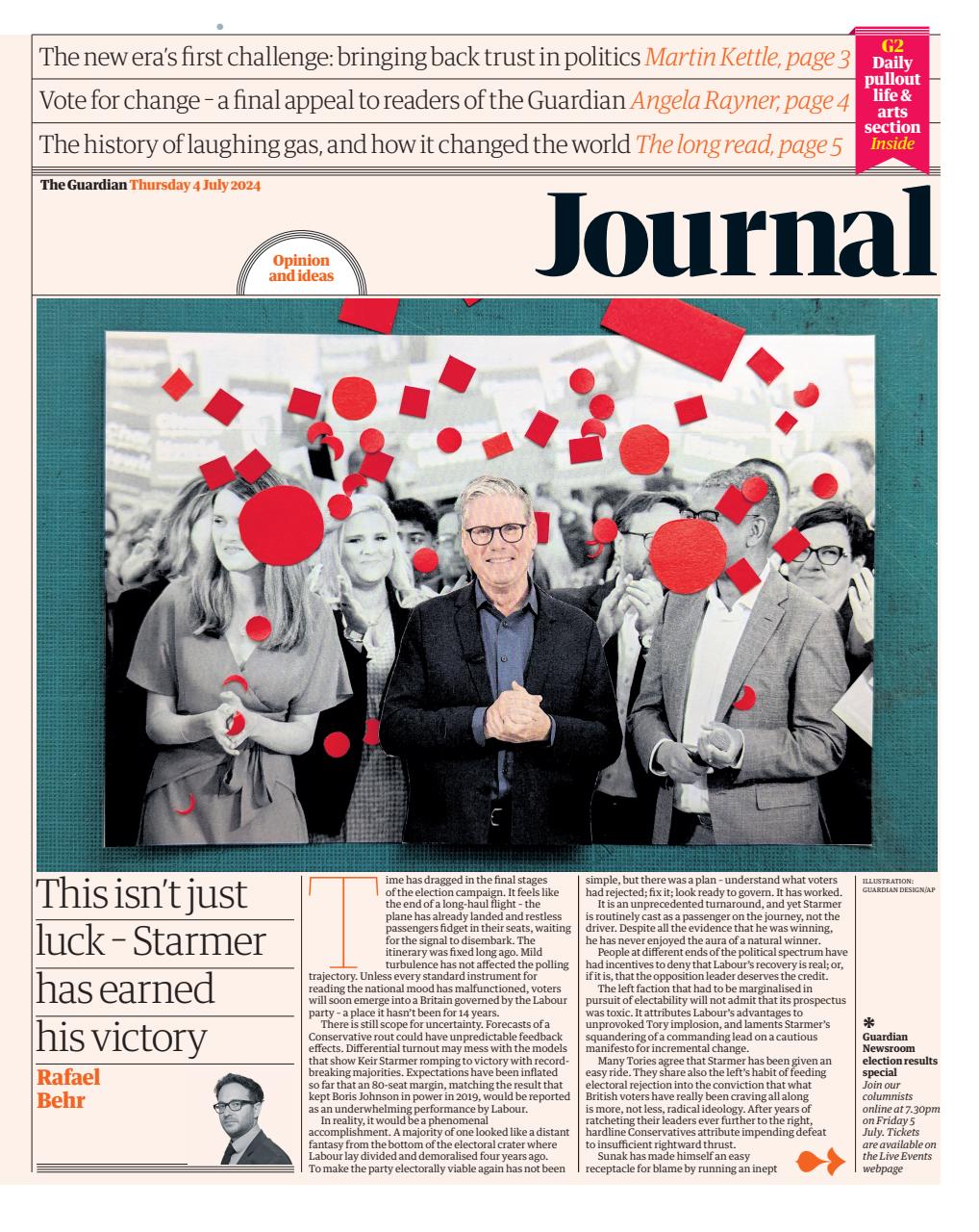 The Guardian Newspaper Preview Pages