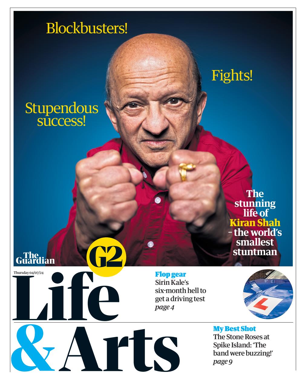 The Guardian Newspaper Preview Pages