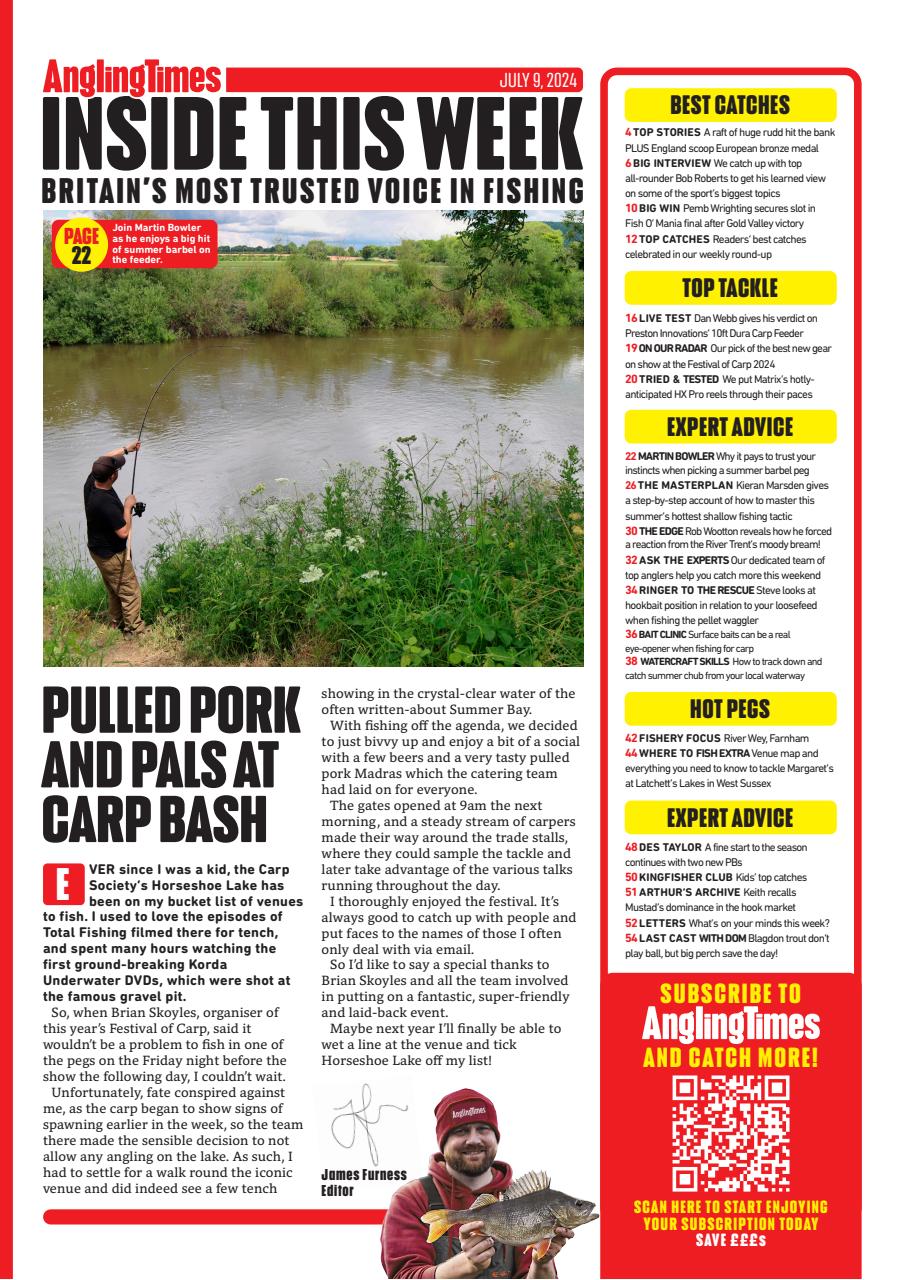 Angling Times Preview Pages