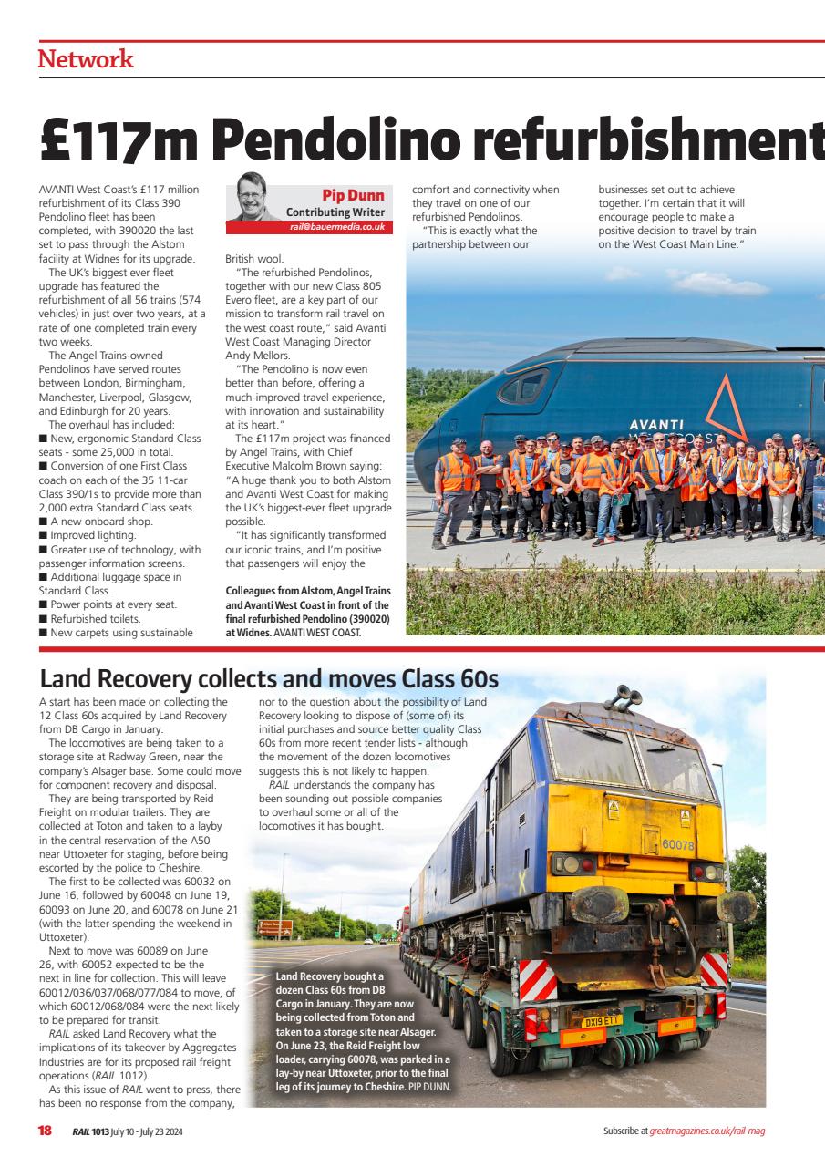 Rail Preview Pages