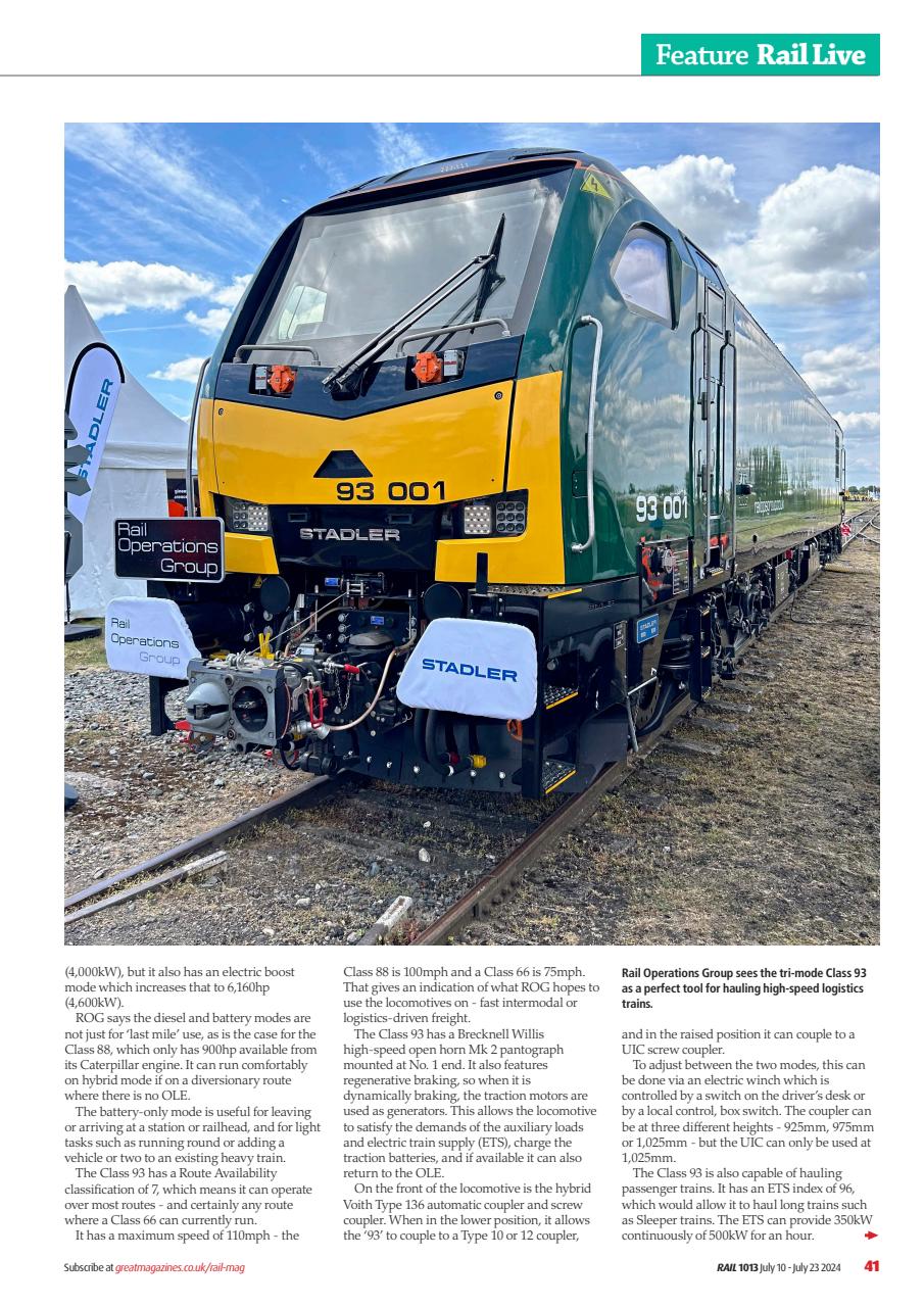 Rail Preview Pages
