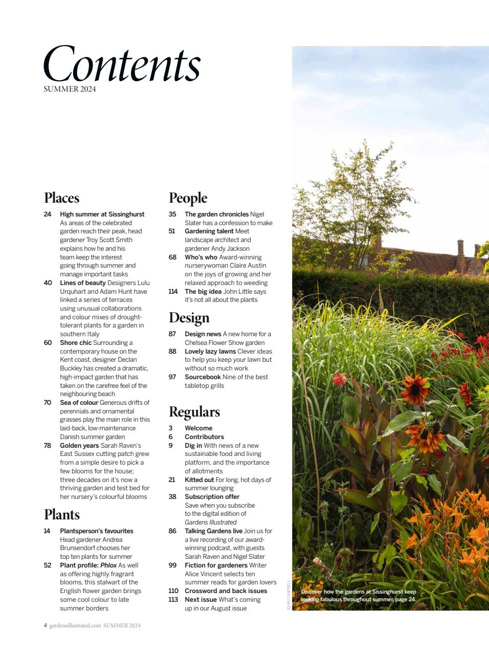 Gardens Illustrated Preview Pages
