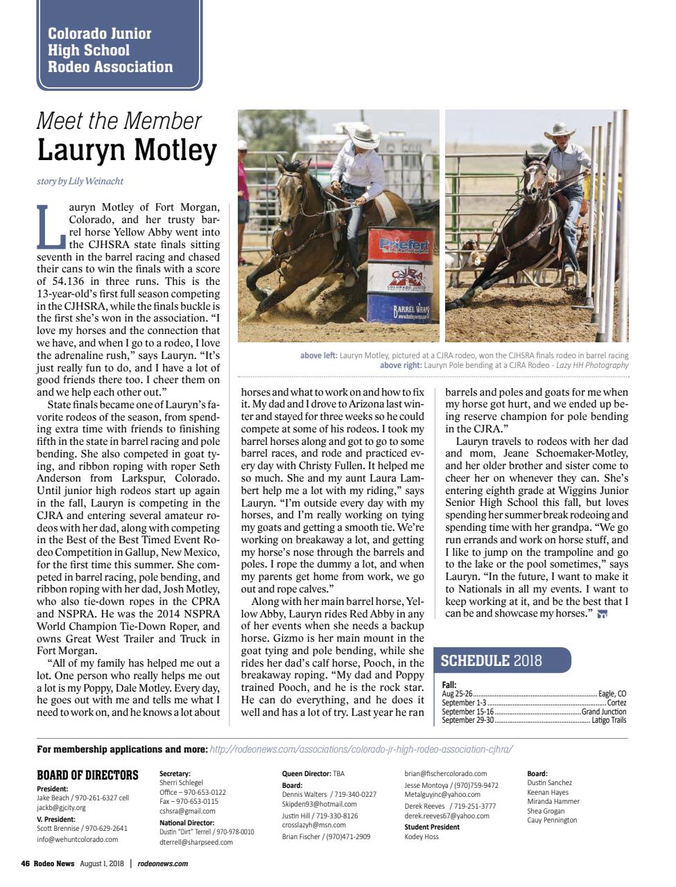 Rodeo Life Preview Pages