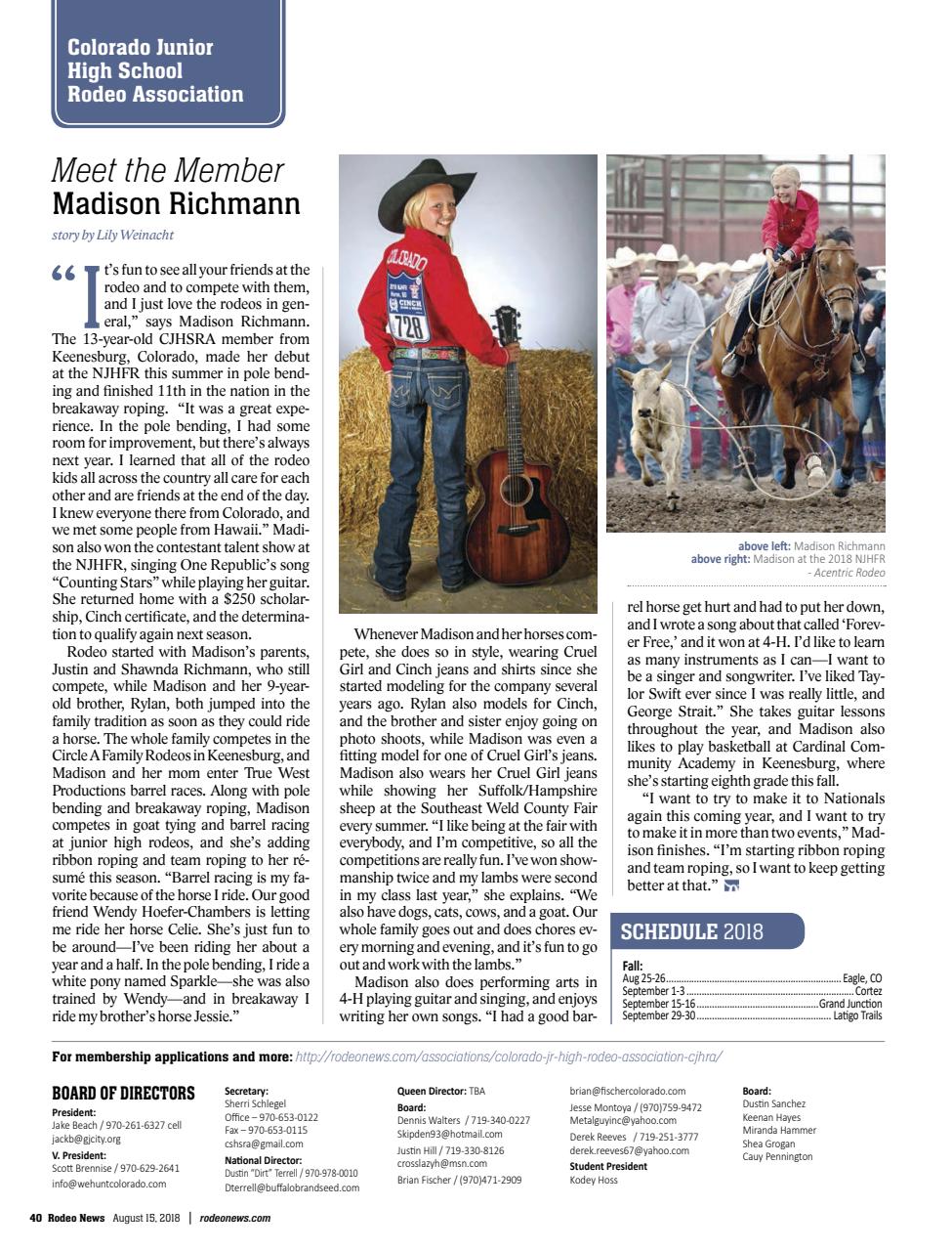 Rodeo Life Preview Pages