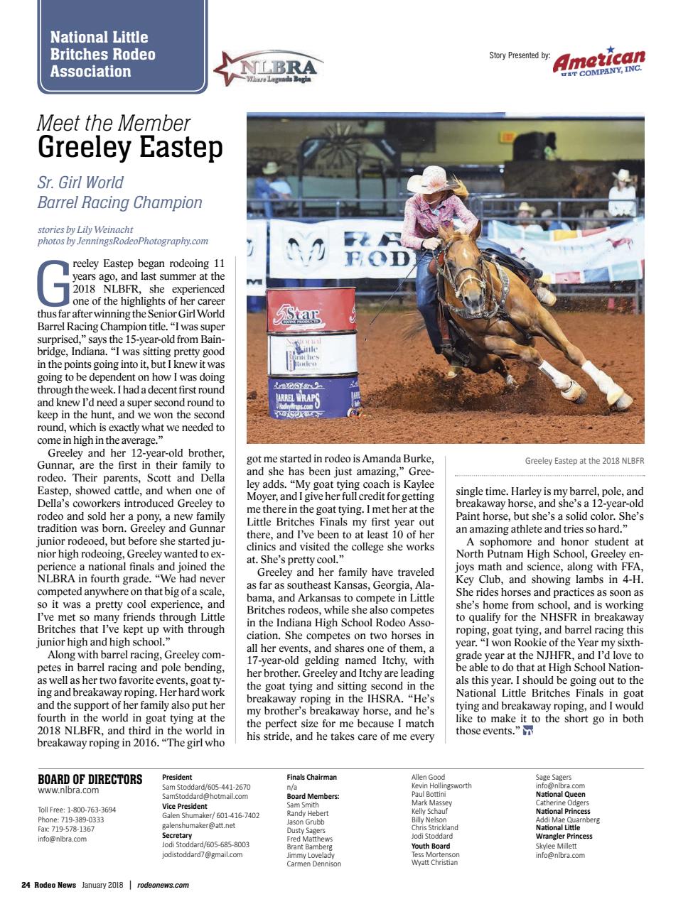 Rodeo Life Preview Pages