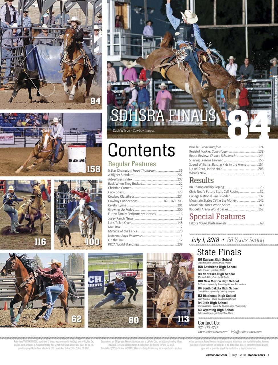 Rodeo Life Preview Pages