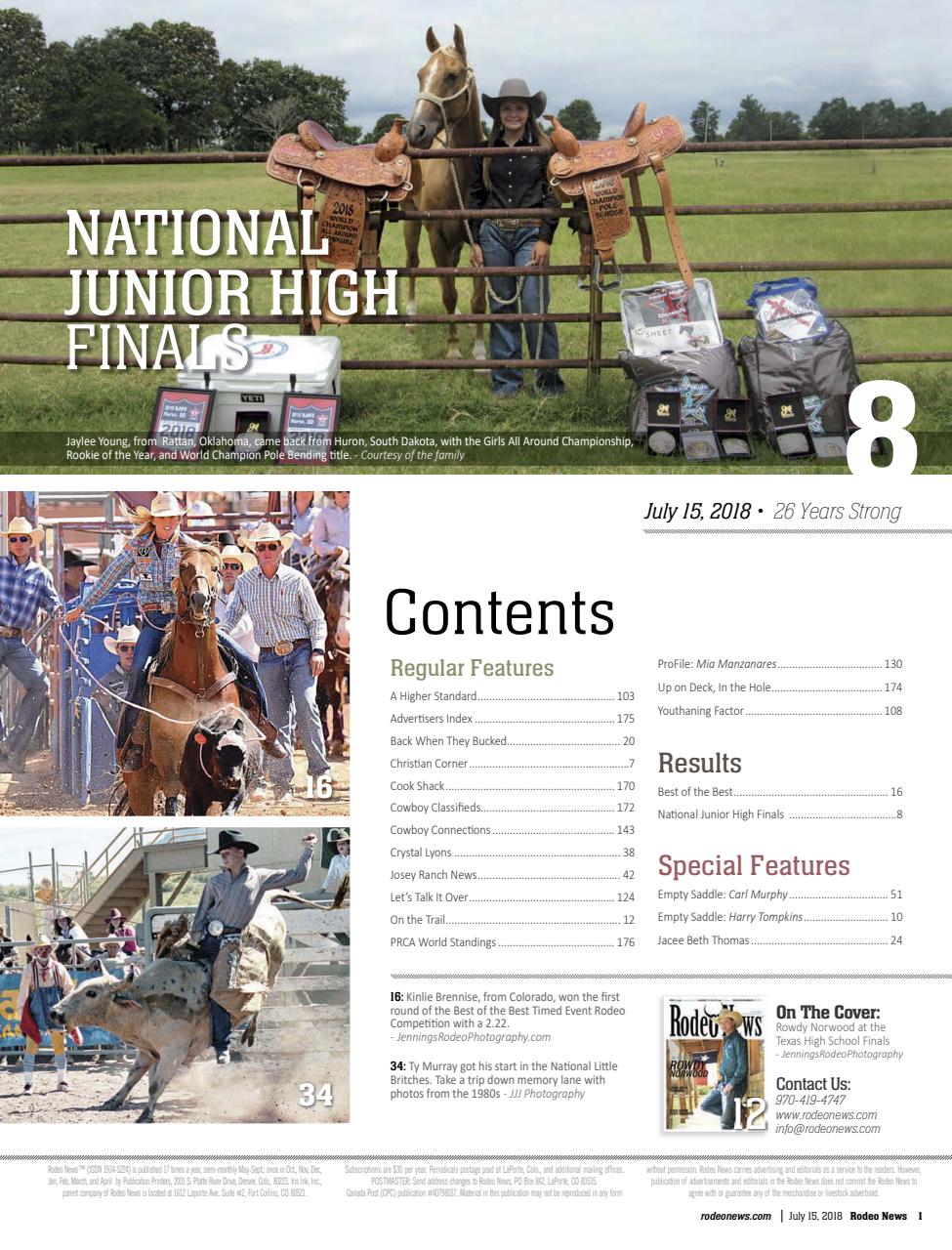 Rodeo Life Preview Pages