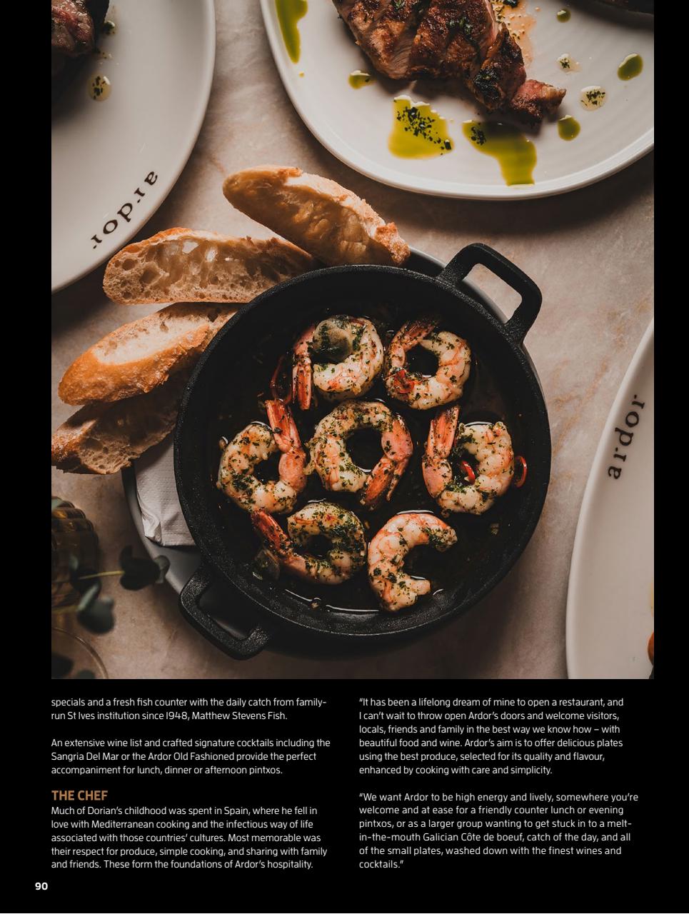 Chef & Restaurant Magazine Preview Pages