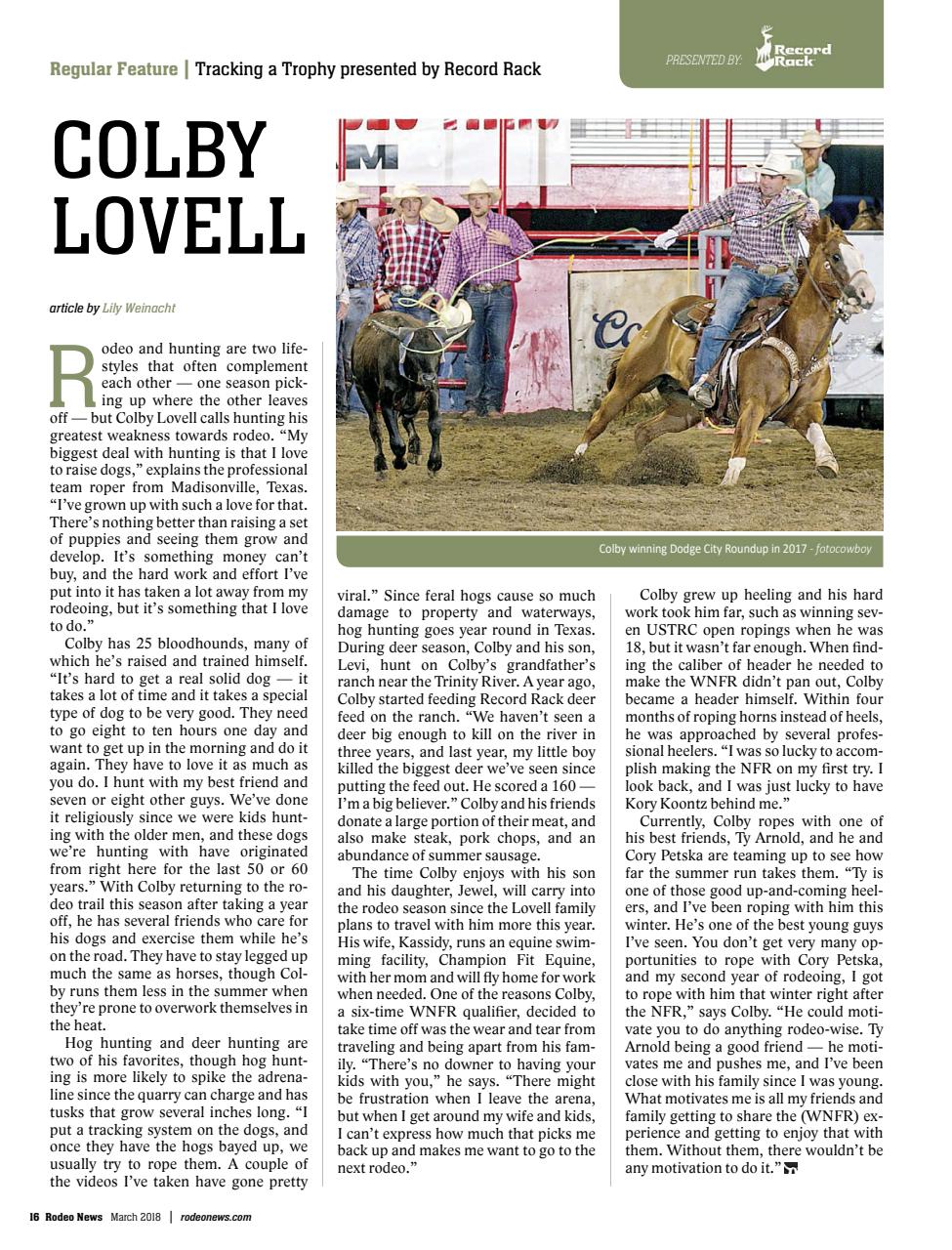 Rodeo Life Preview Pages