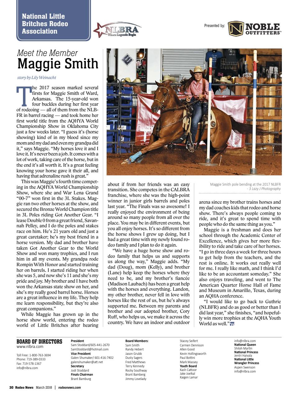 Rodeo Life Preview Pages