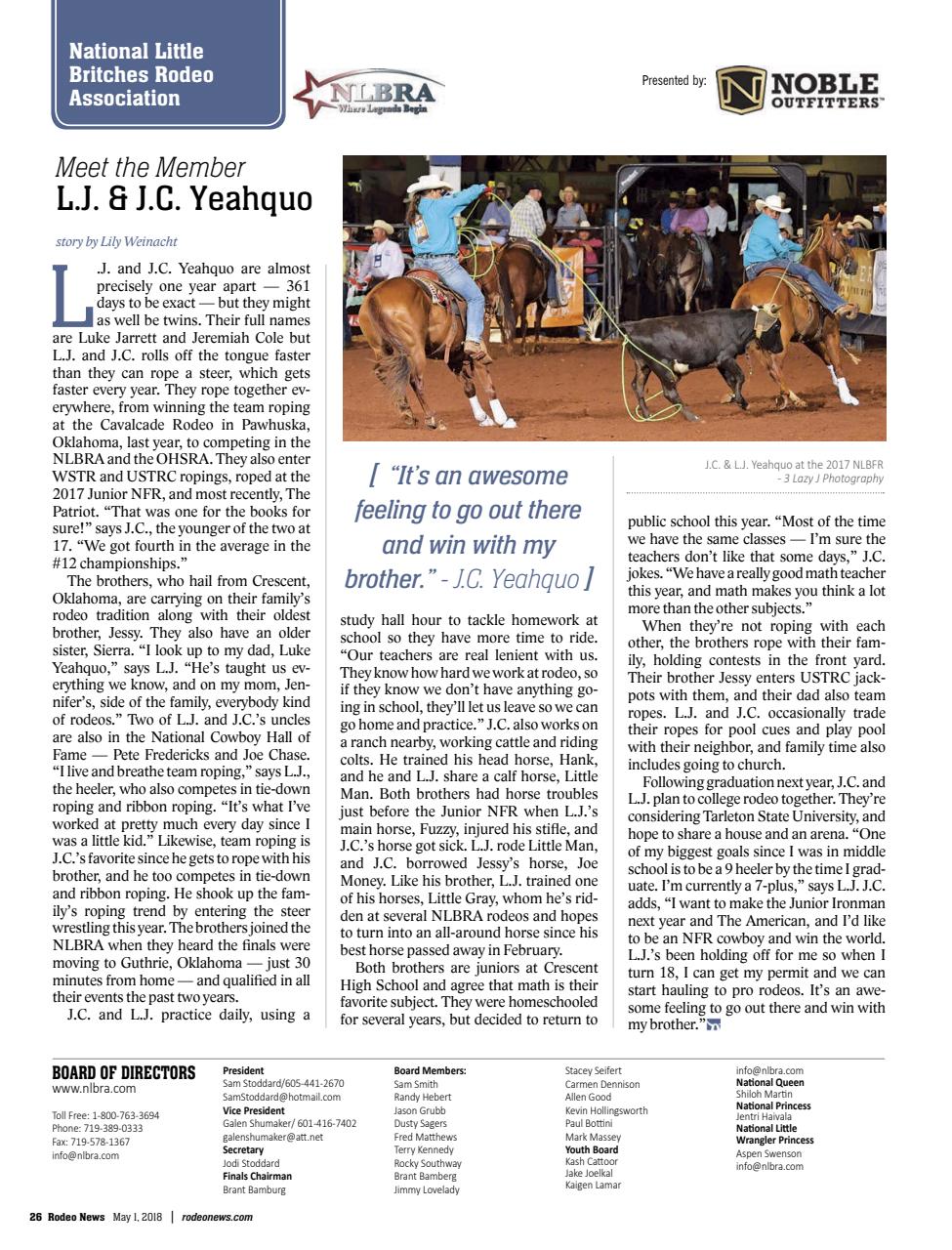 Rodeo Life Preview Pages