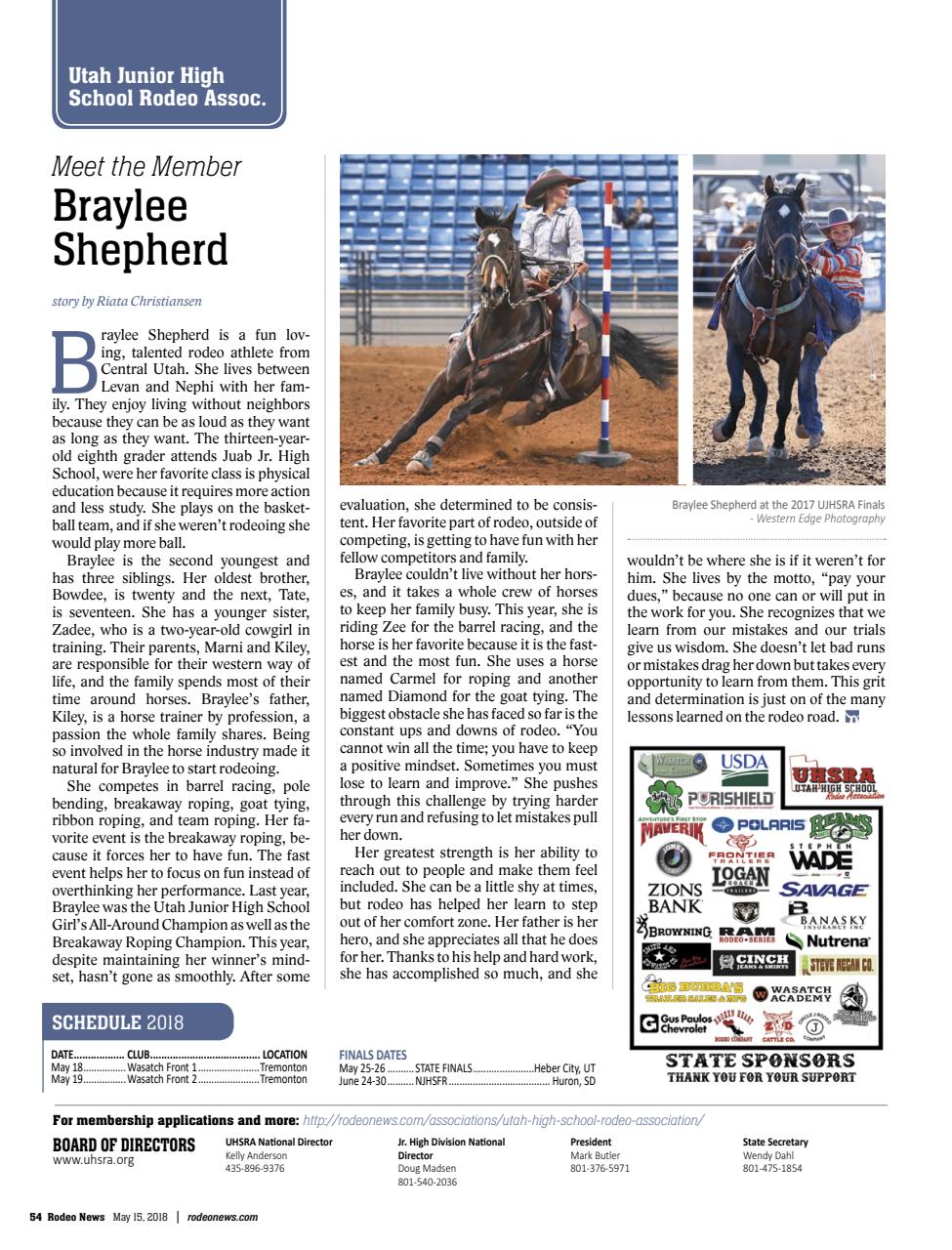 Rodeo Life Preview Pages