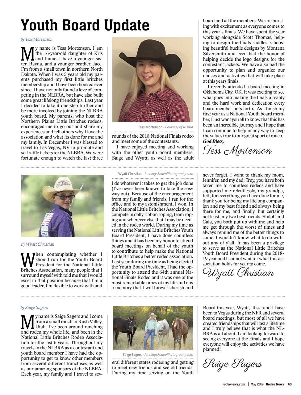 Rodeo Life Preview Pages