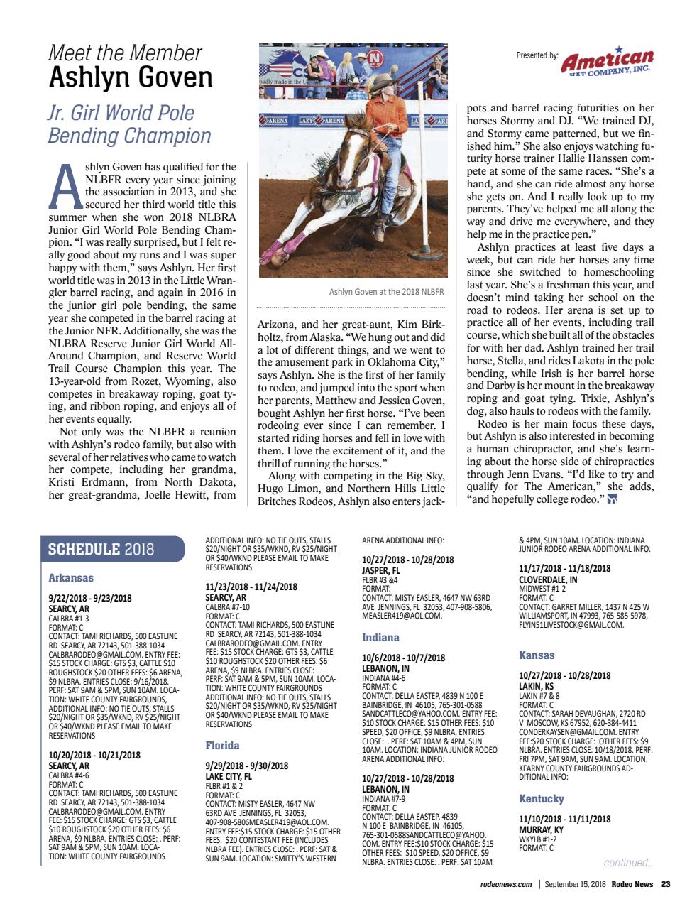 Rodeo Life Preview Pages