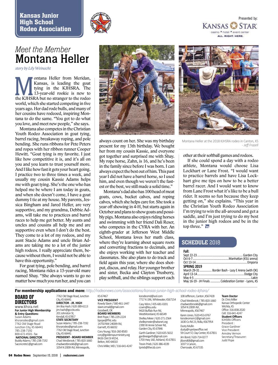 Rodeo Life Preview Pages