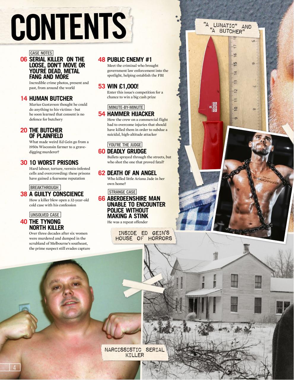 Real Crime Bookazine Preview Pages