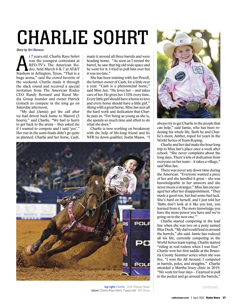 Rodeo Life Preview Pages