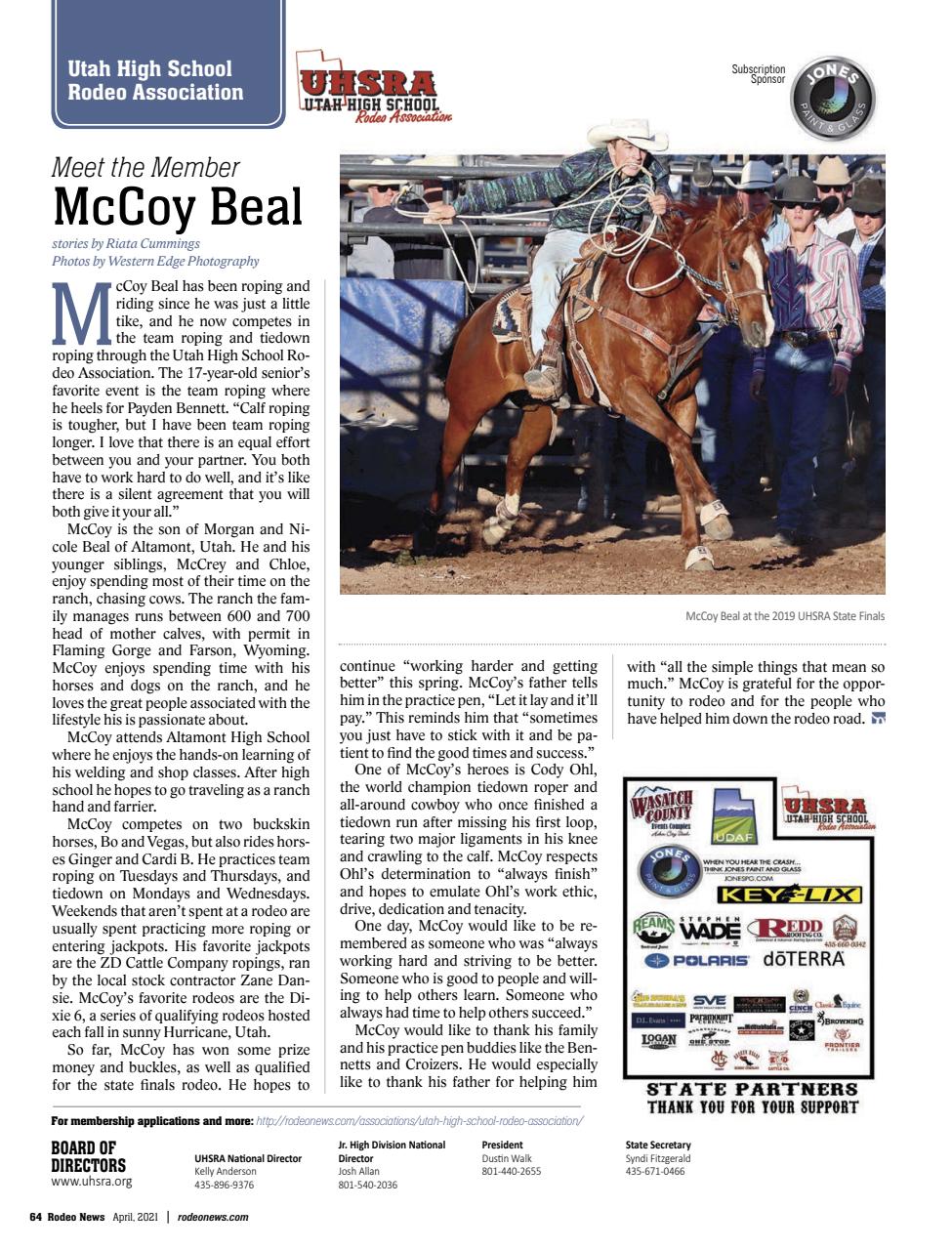 Rodeo Life Preview Pages
