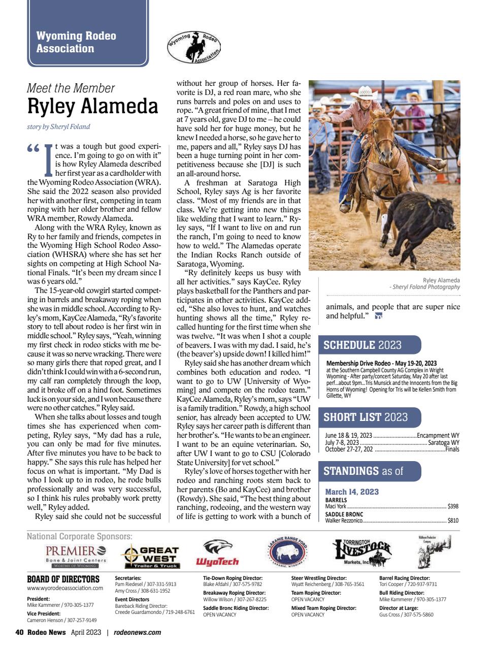 Rodeo Life Preview Pages