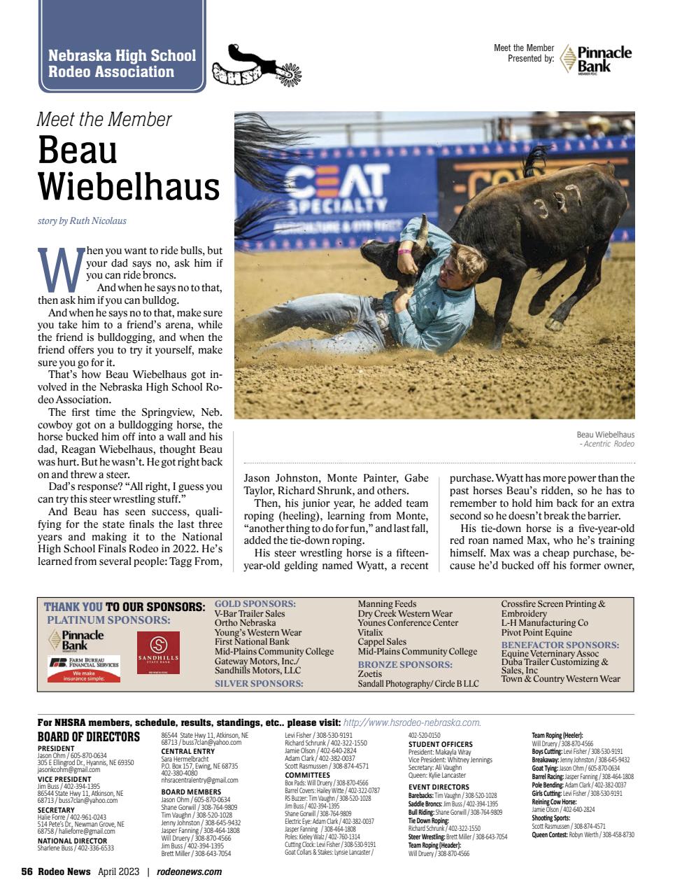 Rodeo Life Preview Pages