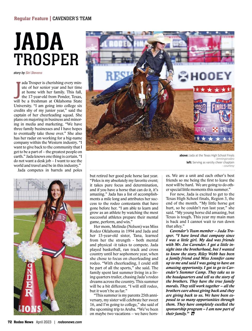 Rodeo Life Preview Pages
