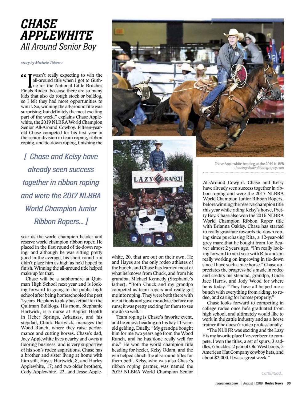 Rodeo Life Preview Pages