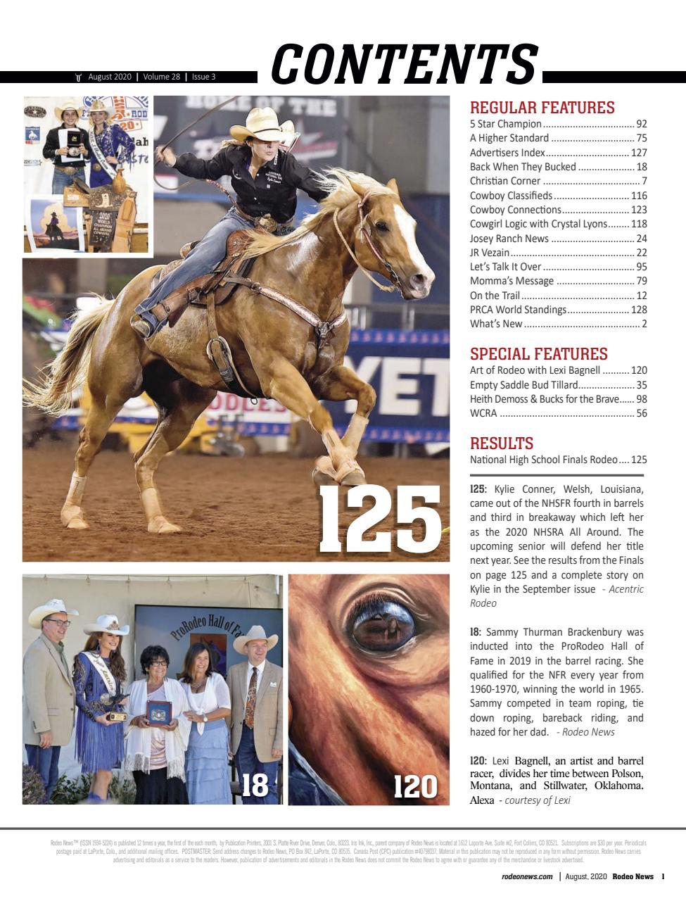 Rodeo Life Preview Pages