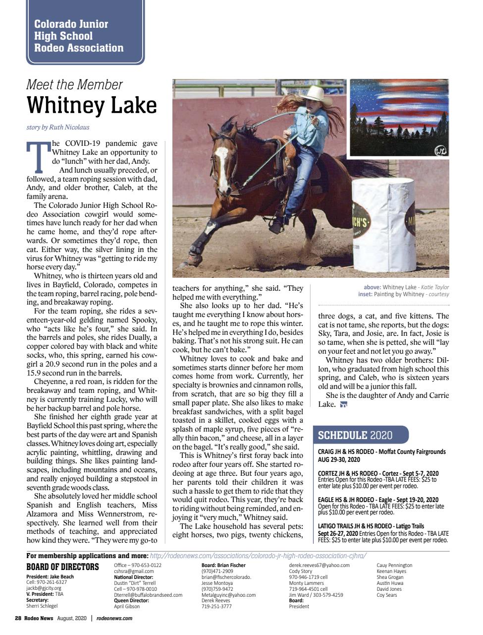Rodeo Life Preview Pages