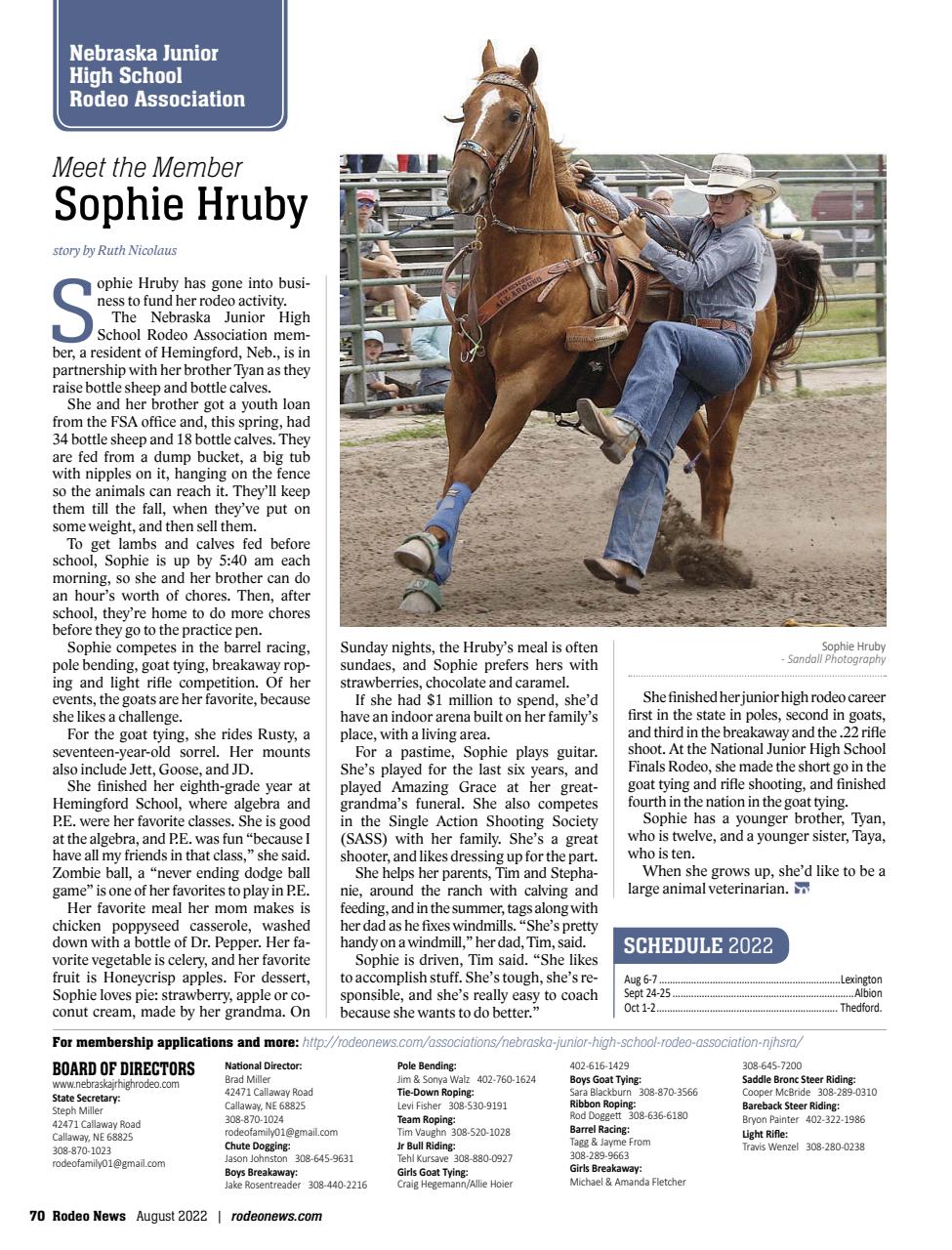 Rodeo Life Preview Pages