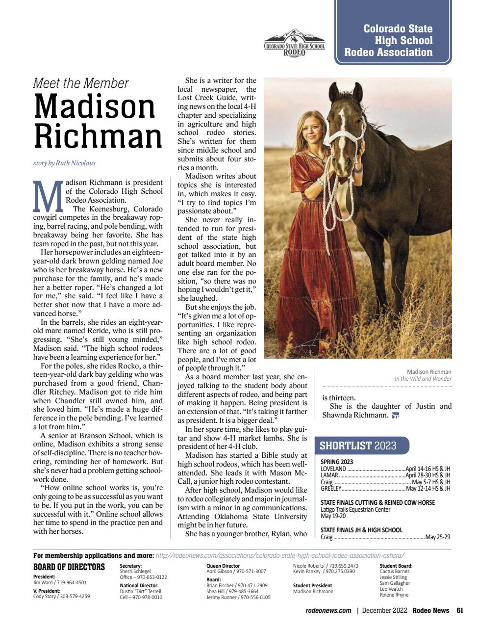 Rodeo Life Preview Pages
