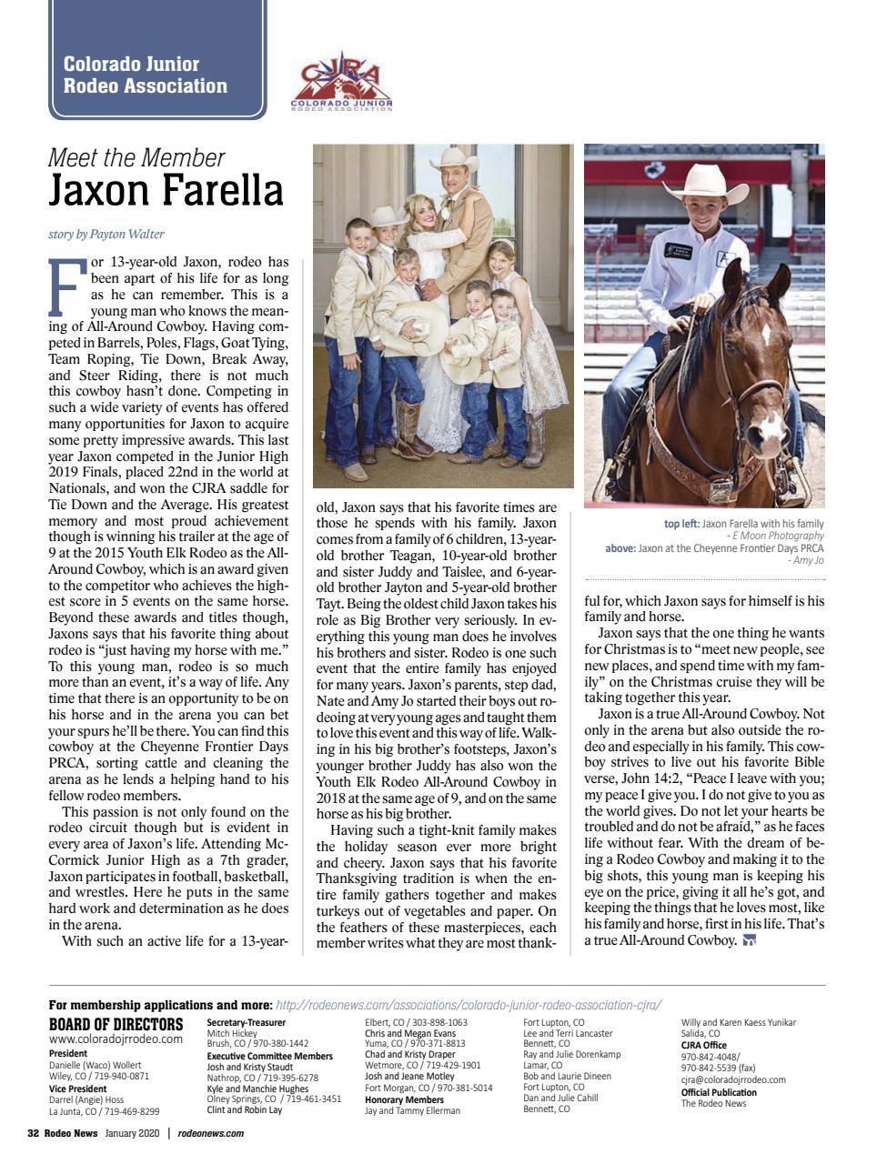 Rodeo Life Preview Pages