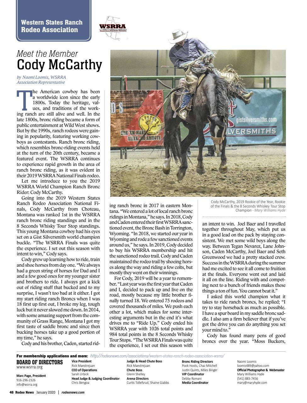 Rodeo Life Preview Pages