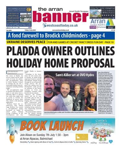 Arran Banner issue Friday, July 05, 2024