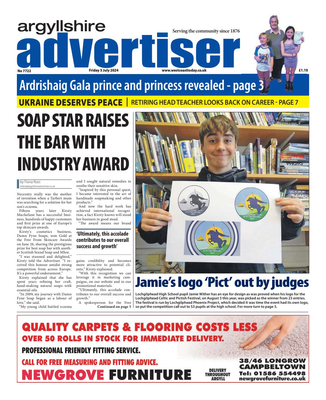 Argyllshire Advertiser Preview Pages
