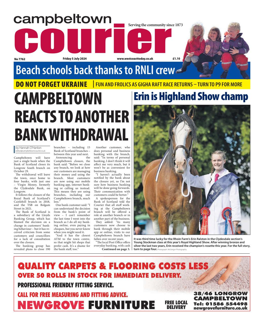 Campbeltown Courier Preview Pages