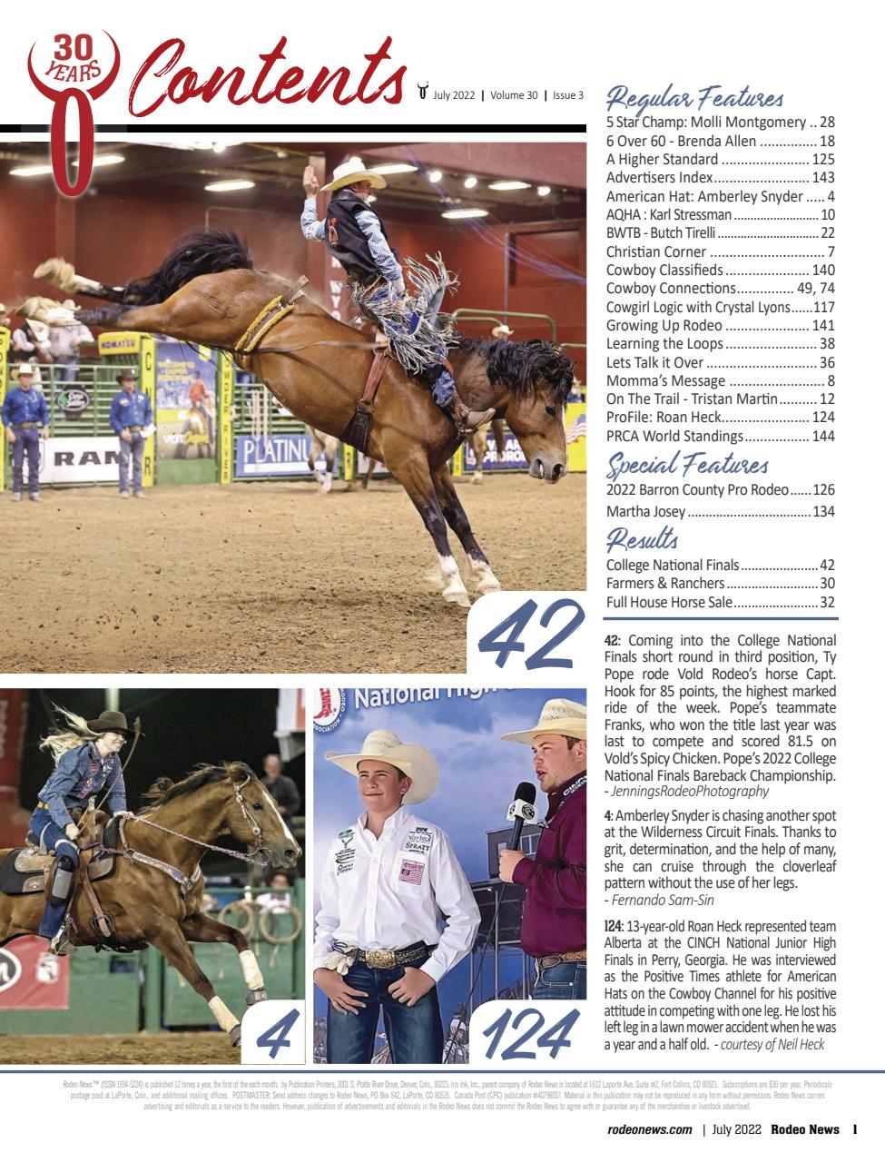 Rodeo Life Preview Pages