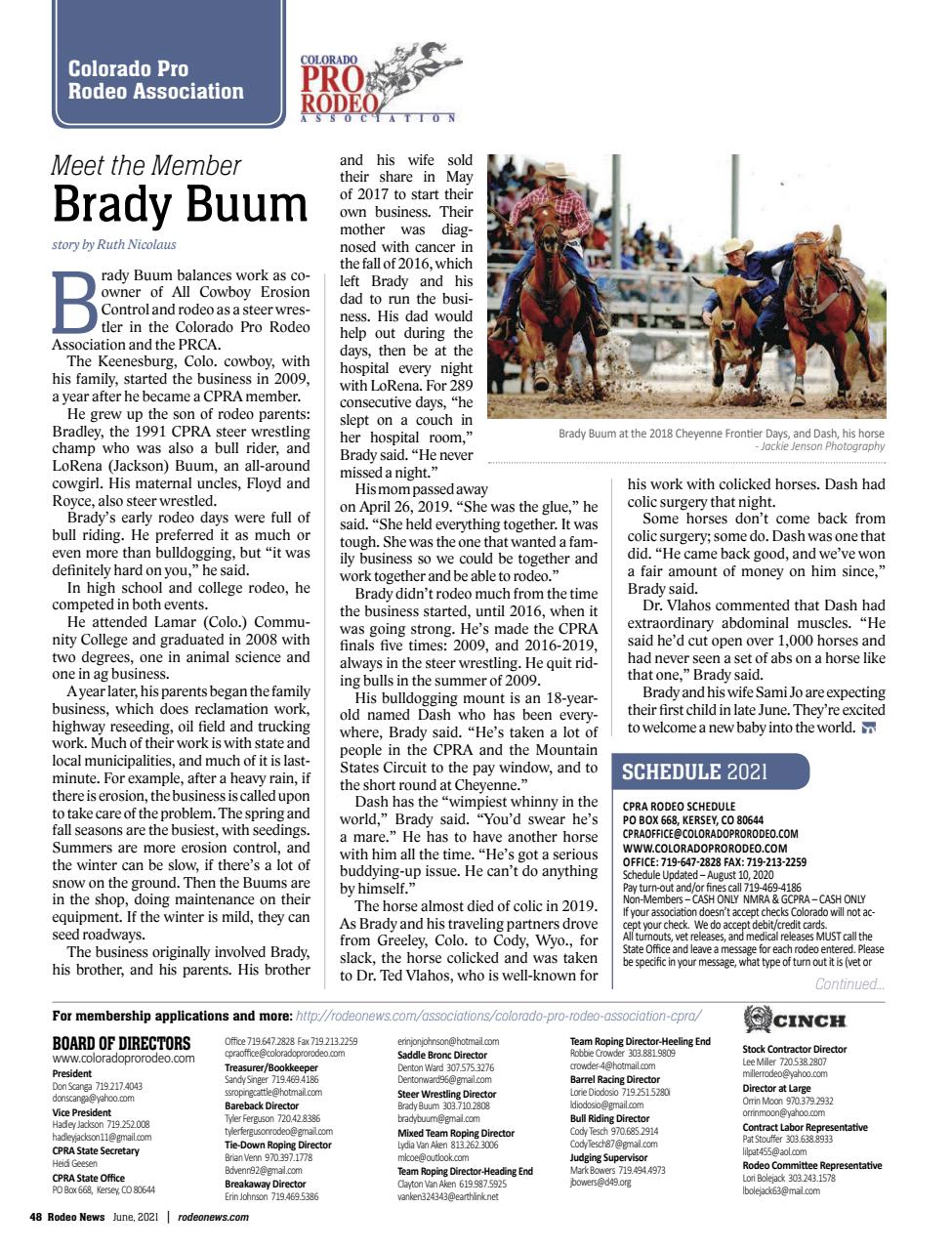 Rodeo Life Preview Pages