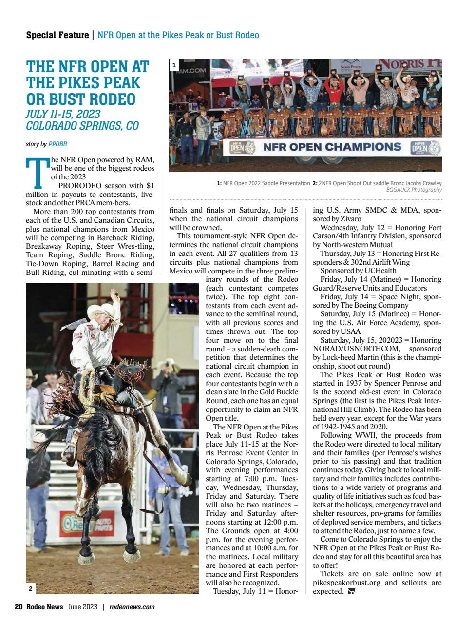 Rodeo Life Preview Pages