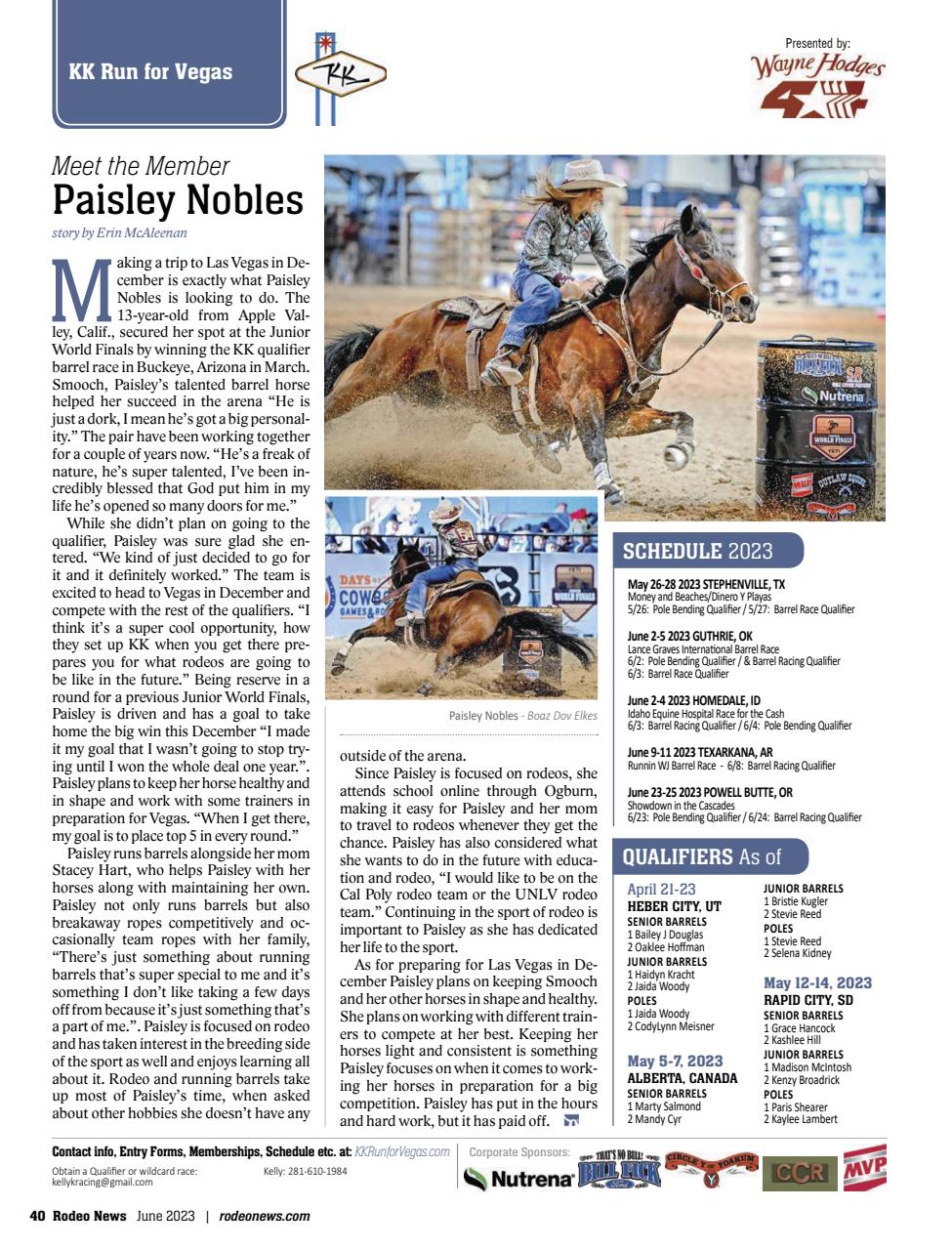 Rodeo Life Preview Pages