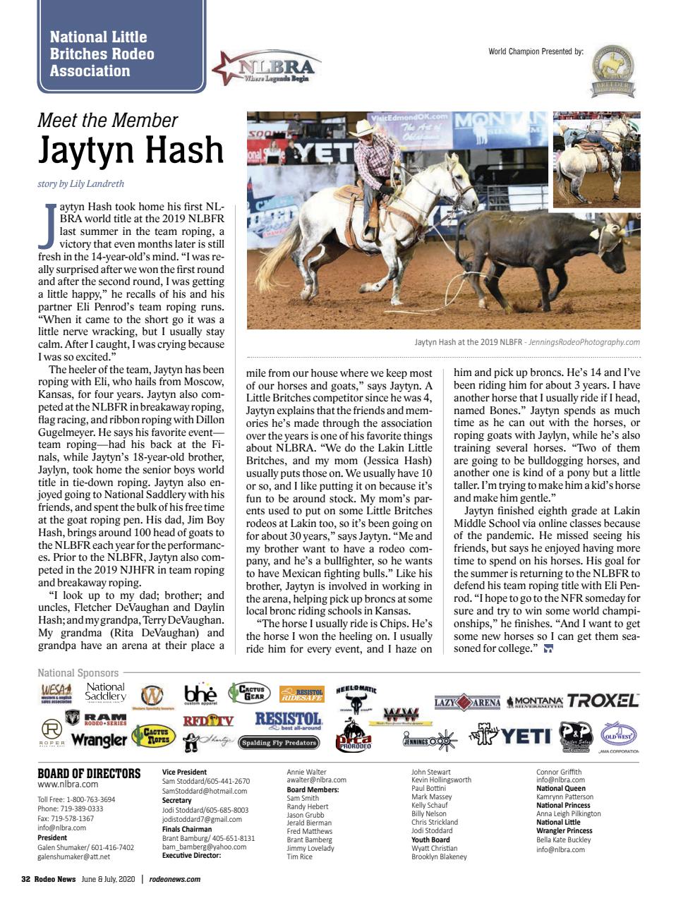 Rodeo Life Preview Pages