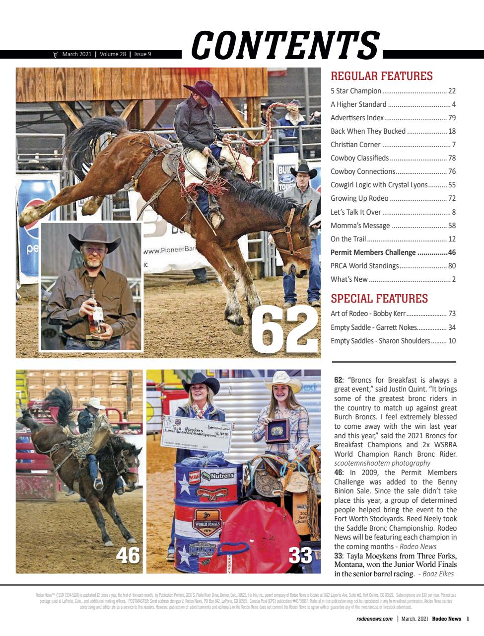 Rodeo Life Preview Pages
