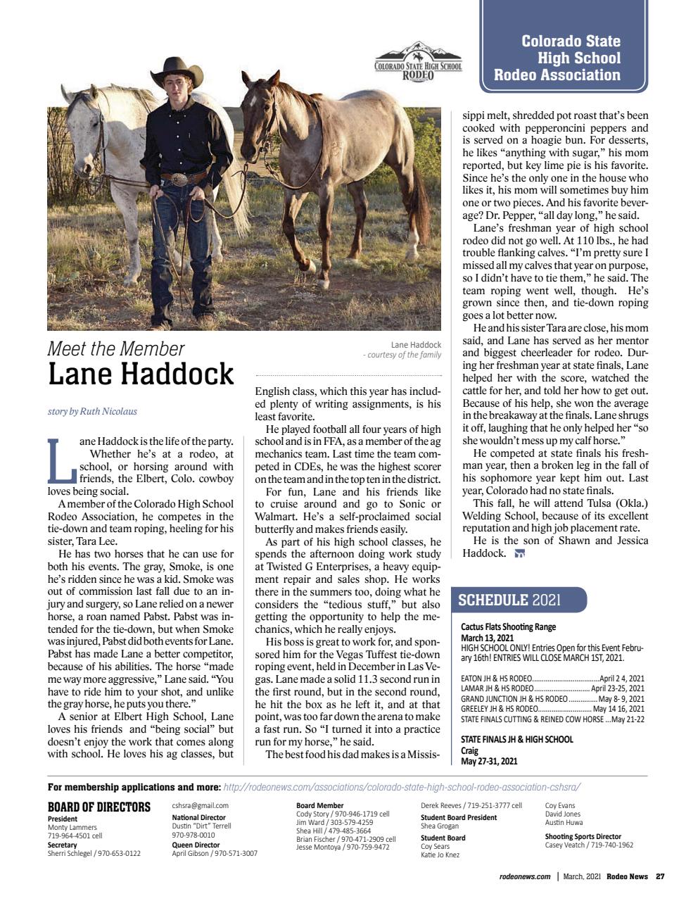 Rodeo Life Preview Pages