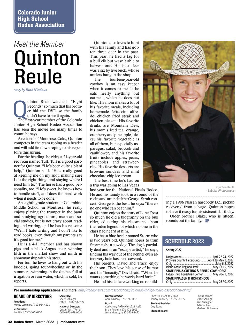 Rodeo Life Preview Pages