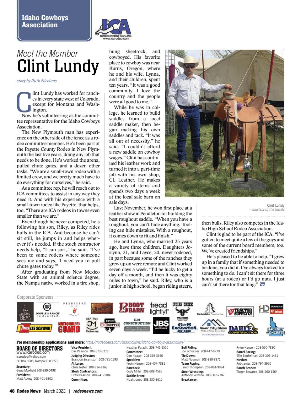 Rodeo Life Preview Pages
