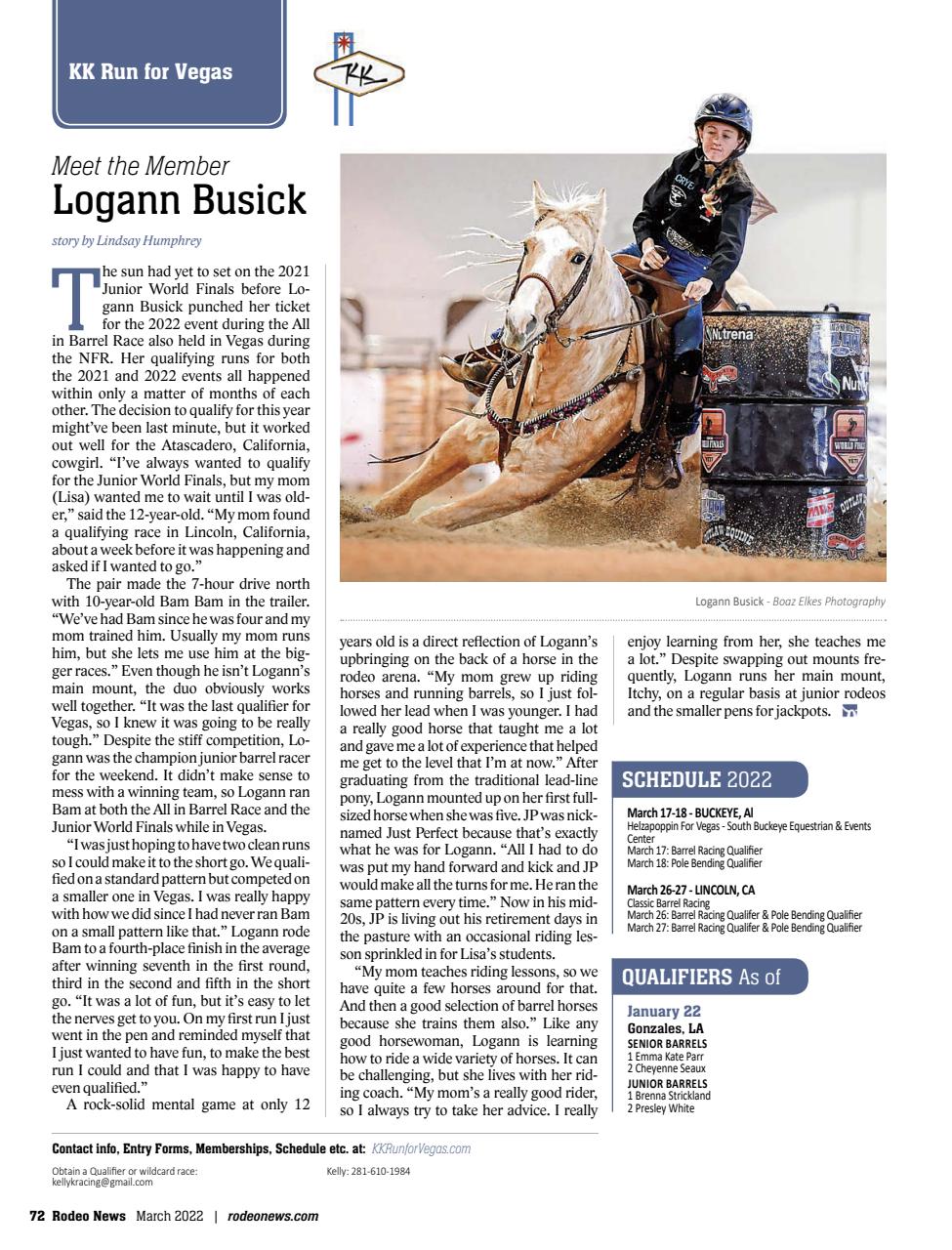Rodeo Life Preview Pages