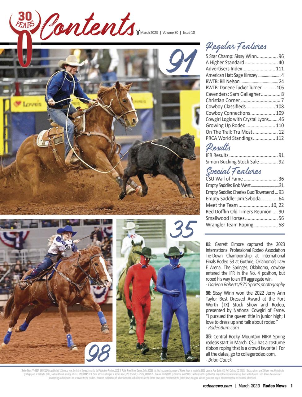 Rodeo Life Preview Pages