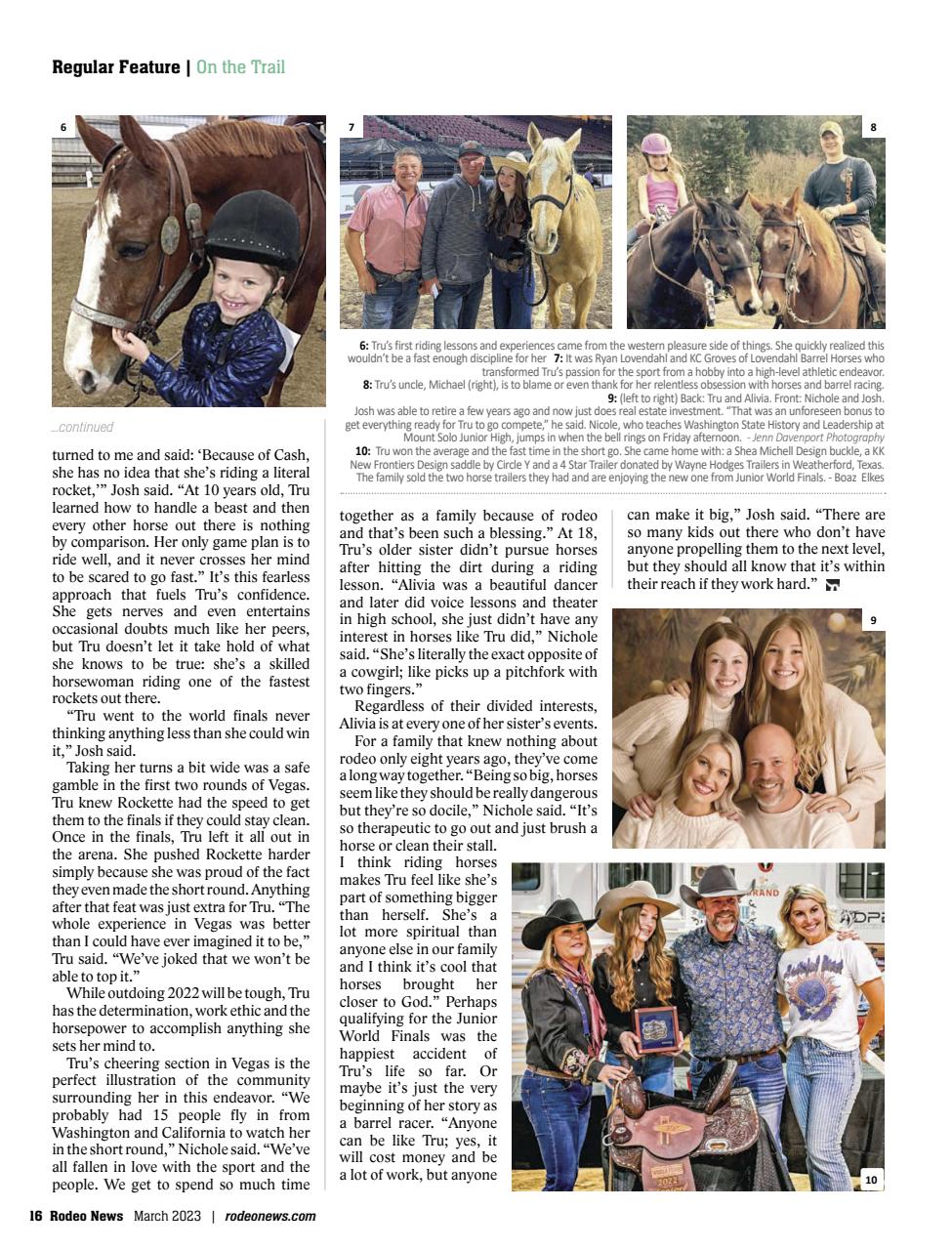 Rodeo Life Preview Pages